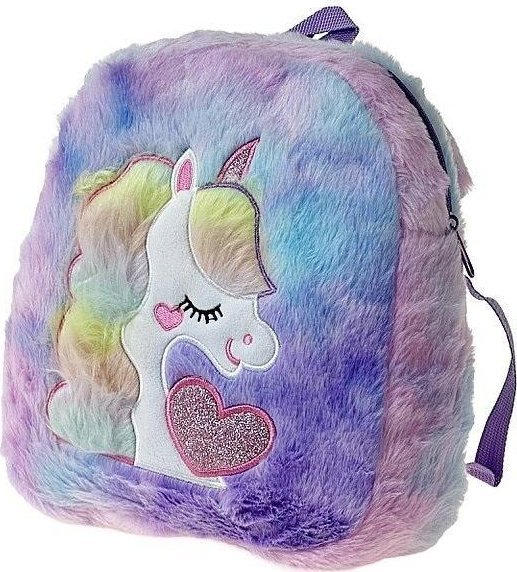 Torebka pluszowa Jednorożec