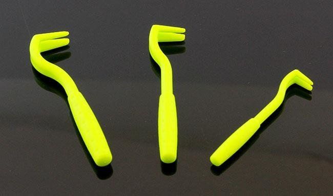 Apte Zw7 Haczyki Do Usuwania Kleszczy 3 Szt. Zielone Uniwersalny