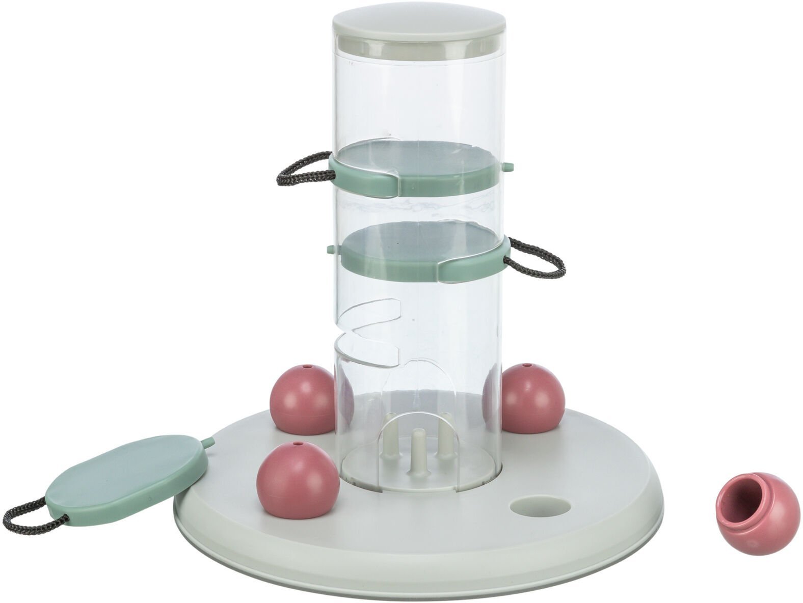 Trixie Cat Activity Gambling Tower, edukacyjna zabawka, dla kota, plastik, 25 × 27 cm