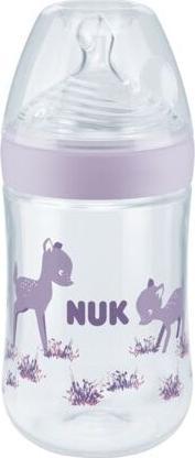 NUK NUK BUT.NATUR SENSE 260ml SM.SIL.6-18"M"