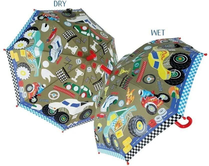 Parasolka zmieniająca kolory Samochody