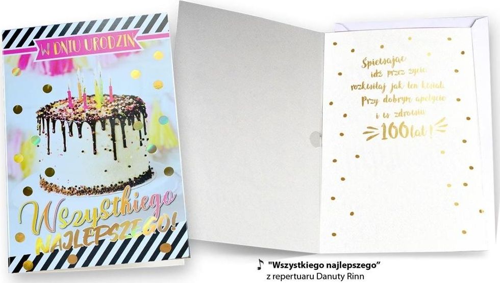 KUKARTKA Karnet MP-0045 Urodziny drink