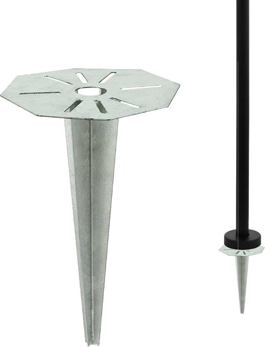 EGLO Podstawa dogruntowa montażowa do lamp ogrodowych Eglo CUBA 88744