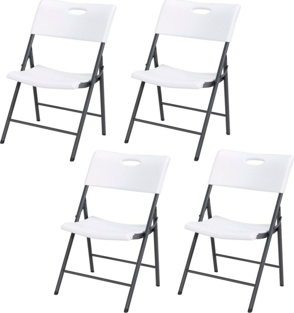 Składanego Krzesła Lifetime 4 Sztuk 50 x 82,5 x 58 cm