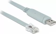 Adapter USB Delock 63911 USB - RS-232 Szary (63911)