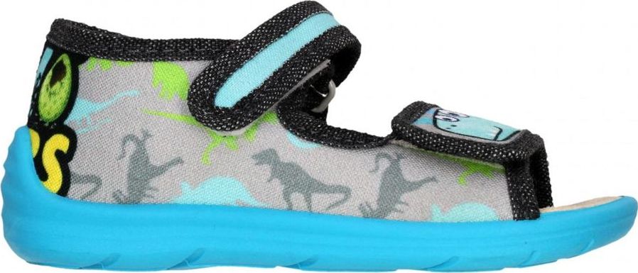 3F 3F-Szare Kapcie Dino 21