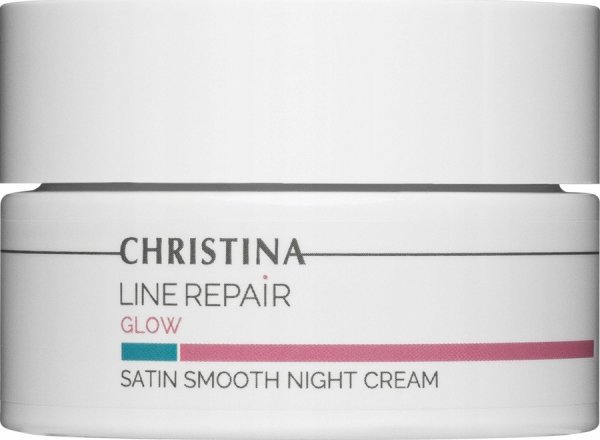 Line Repair Glow Satin Smooth Night Cream - Krem na noc Gładkość satynowa, 50 ml