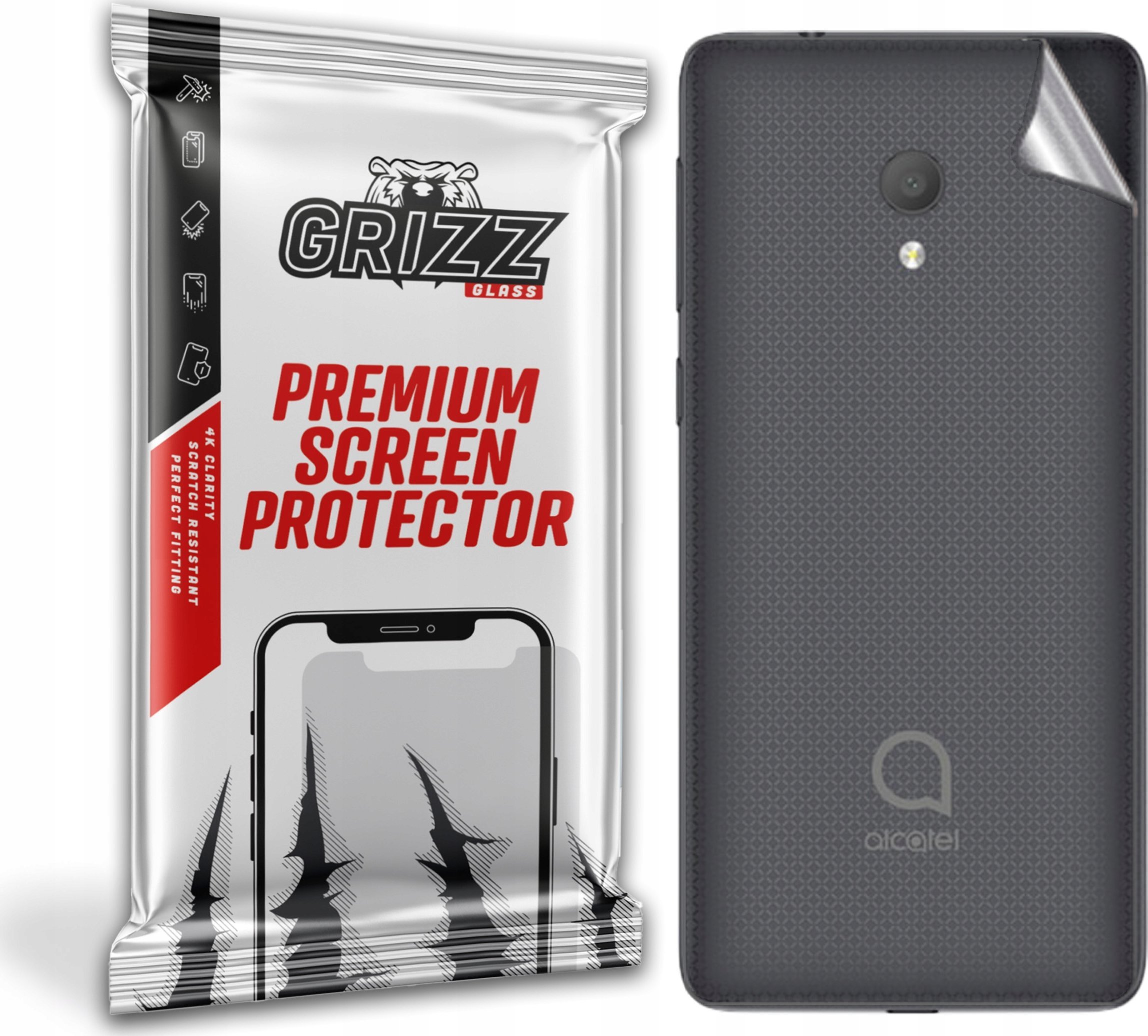 GrizzGlass Folia na tył Grizz Alcatel 1C 2019