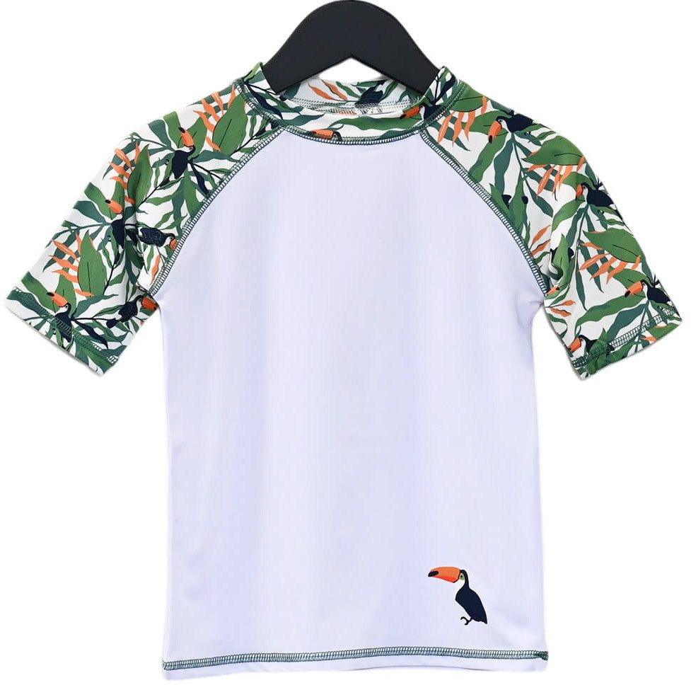 T-shirt UV dziecięcy 7-8 lat, 122-128, Ducksday, Toucan