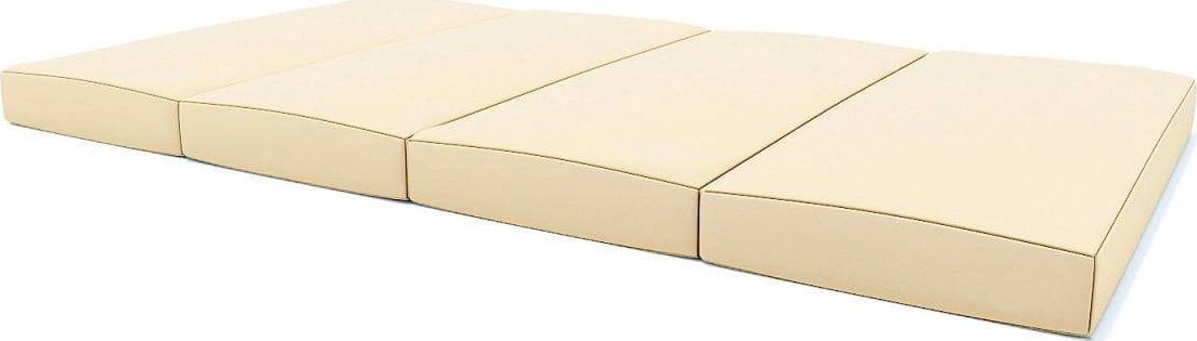 Małpiszon Składany materac pod drabinkę gimnastyczną 200x100x10 cm Kometa beżowy