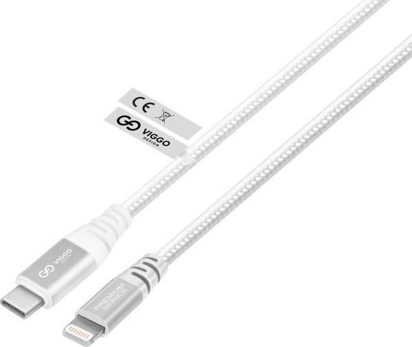Kabel USB Viggo Design USB-C - Lightning 1 m Biały