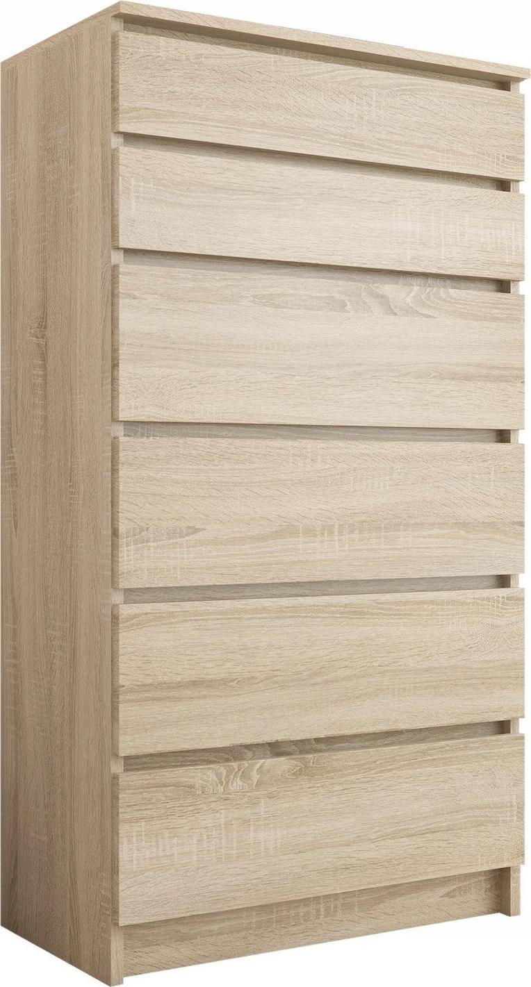 Mobene KOMODA 6 SZUFLAD SZAFKA SONOMA Prod. PL R-6 Mobene
