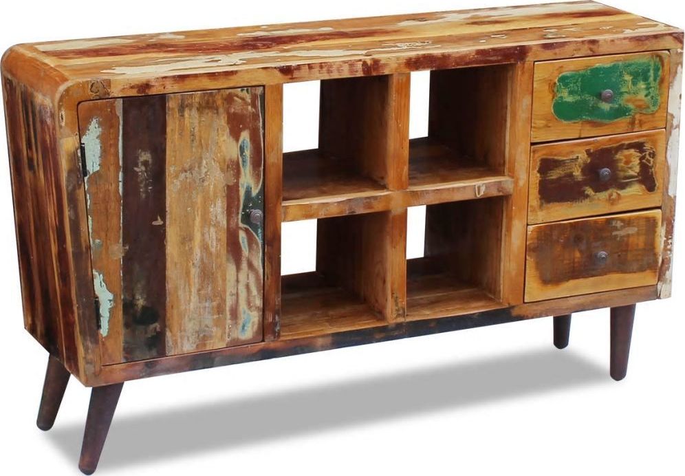 vidaXL Kredens z drewna odzyskanego 150x40x86 cm