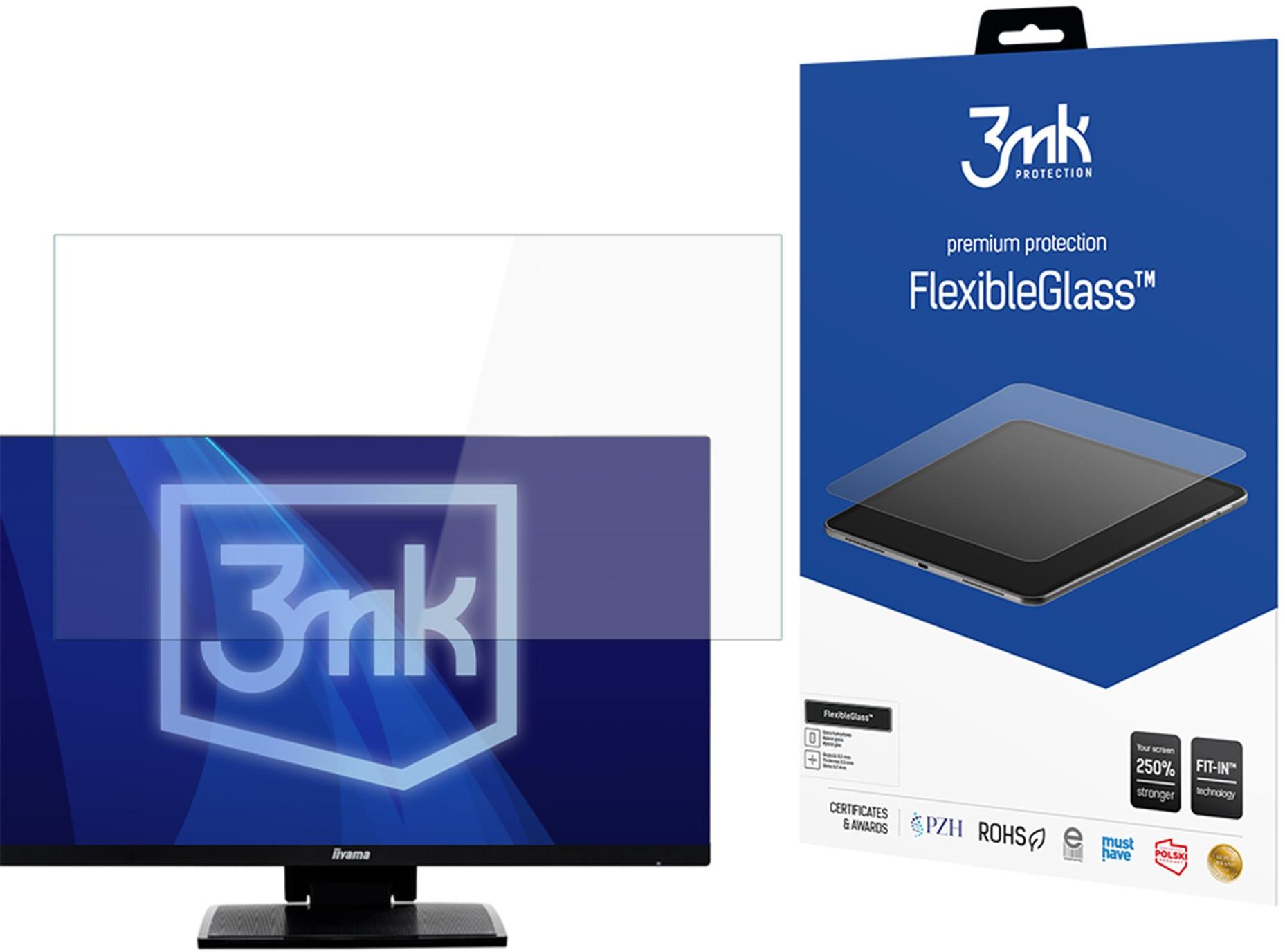 IIYAMA PROLITE T2254MSC-B1AG - UP TO 23 3MK FLEXIBLEGLASS