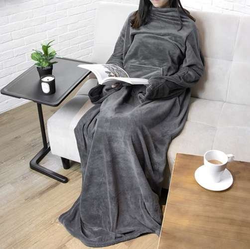 Ruhhy Bluza- kocoszlafrok jasnoszary Ruhhy 19523