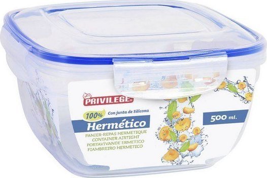 privilege Hermetyczne pudełko na lunch Dem Przezroczysty - 500 ml