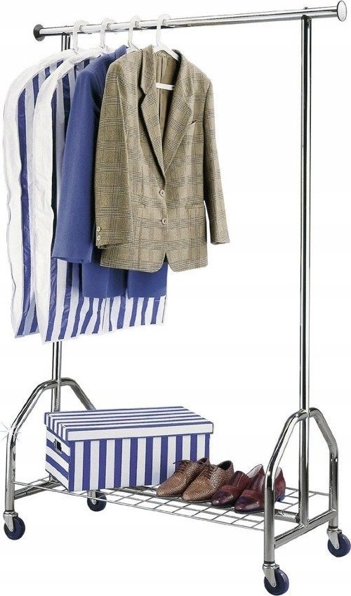 Wenko Stojak na ubrania PROFI CHROME - szafa na kółkach, WENKO