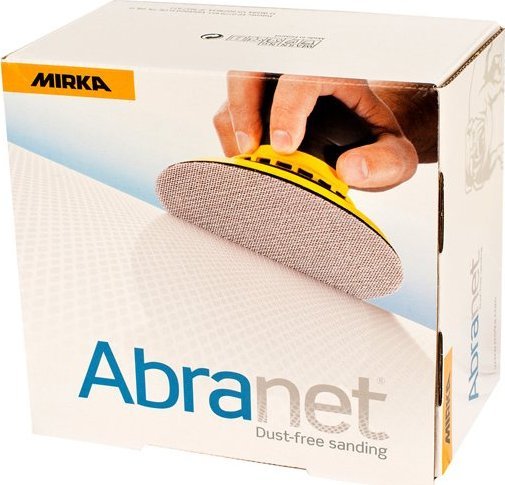 MIRKA ABRANET KRĄŻEK SIATKA ŚCIERNA 150mm P80 x50