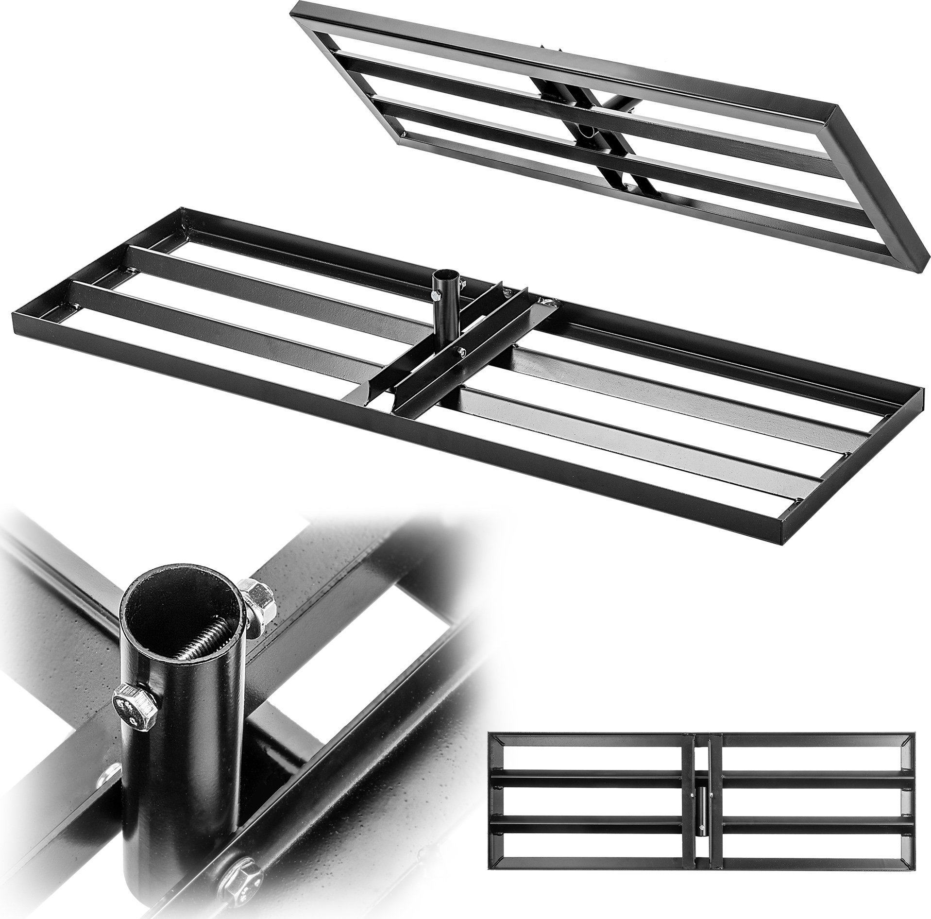 Kadax KADAX Niwelator Terenu Ręczny Do Trawnika Równiarka Rozgarniarka Trawy 30x90cm