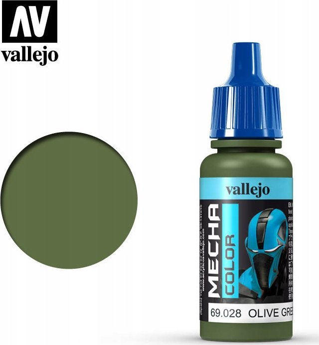 Vallejo Vallejo: 69.028 - Mecha Color - Olive Green (17 ml)
