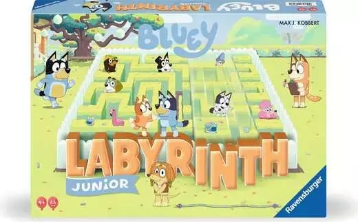 Ravensburger Bluey Junior Labyrinth, Board game, 4 yr(s), 15 min