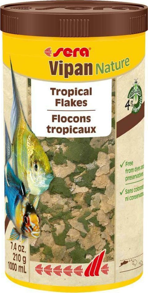 Sera Płatki Vipan Nature Large Flakes 210g