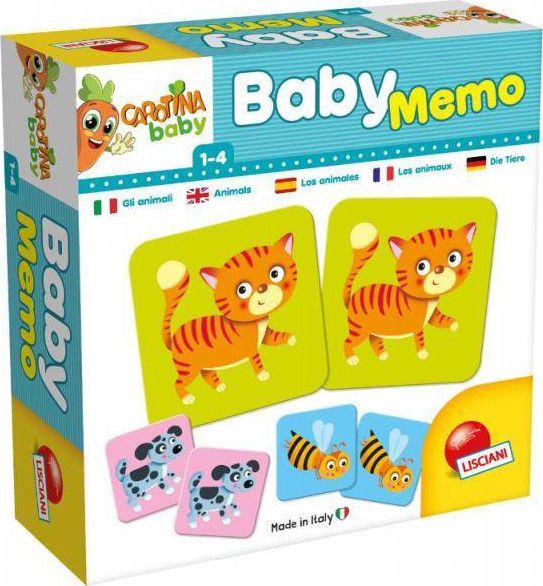 Lisciani LISCIANI CAROTINA BABY GRA LOGICZNA MAMY I ICH DZIECI