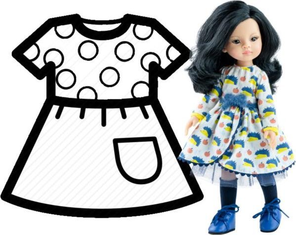 paola reina PAOLA REINA Ubranko dla lalek 32 cm 54464
