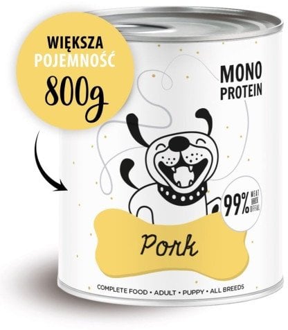 Paka Zwierzaka Pepe Pork 99% wieprzowina 800g