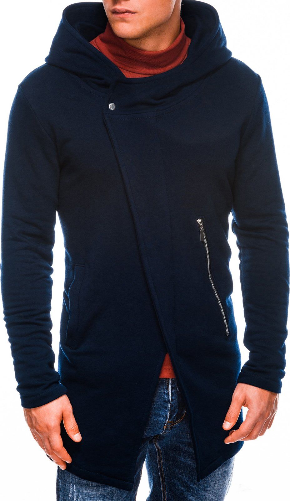 Ombre Bluza męska Hugo granatowa r. S (B668)