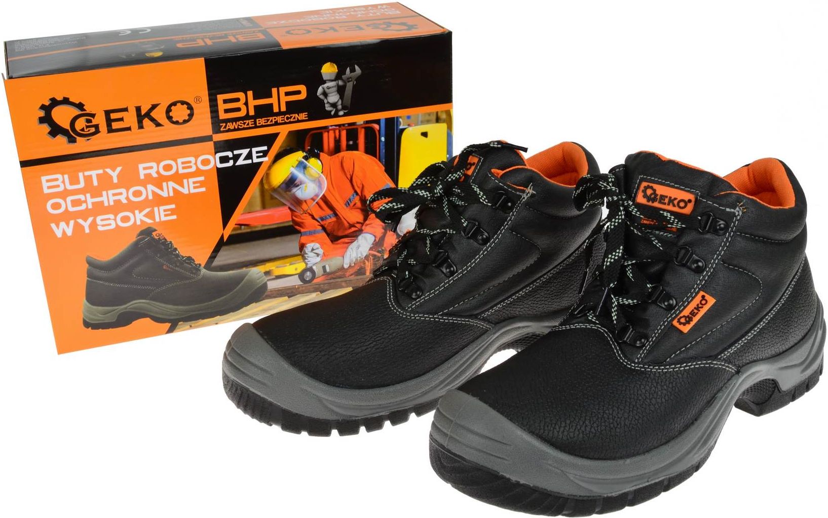 Geko Buty robocze ochronne model no.2 wysokie r.46 (10)