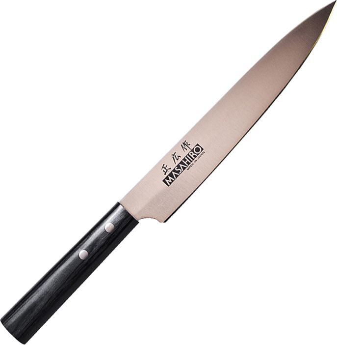 Masahiro Nóż Masahiro Sankei Utility 150mm czarny [35845] uniwersalny