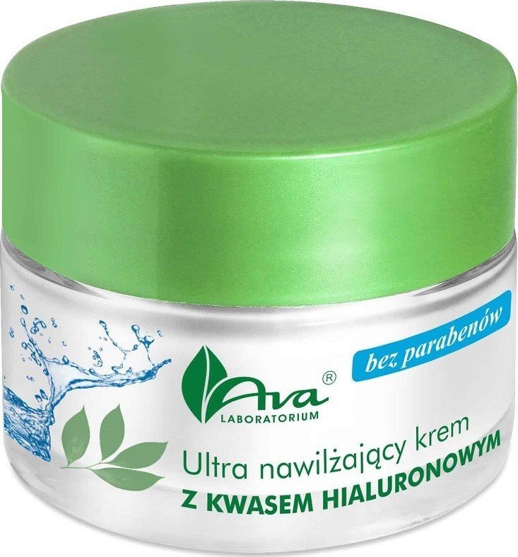 Ava Laboratorium Ultra nawilżający krem do twarzy z Kwasem Hialuronowym 50ml