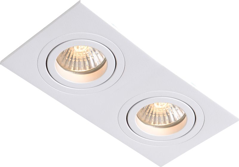 Light Prestige Wpust podtynkowy biały Light Prestige Metis LP-2780/2RS WH