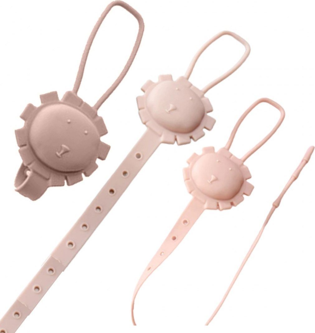 LUXMA Silikonowa zawieszka do smoczka bidonu lew 14R