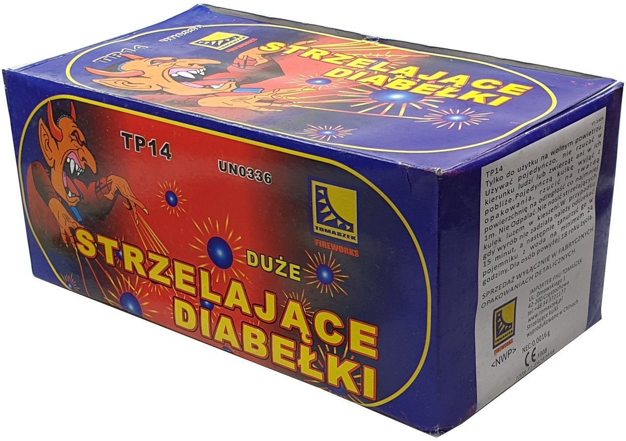 Strzelające diabełki Mega 50szt/box TP14 04672