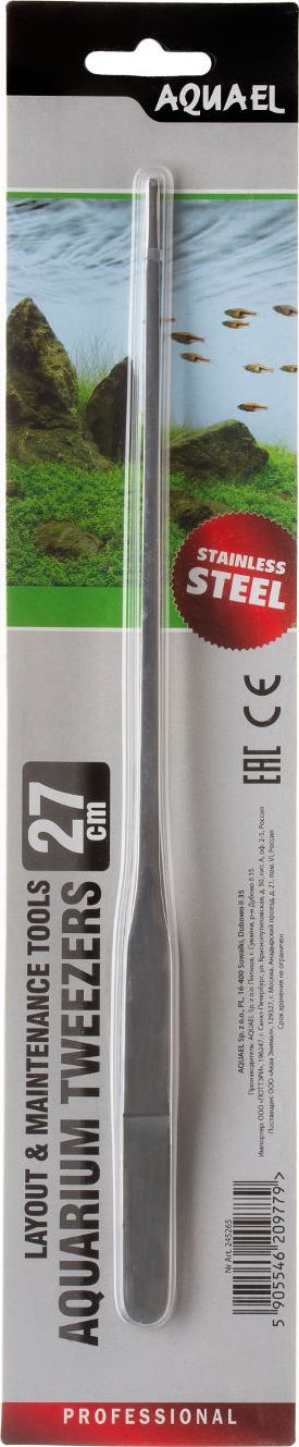 AQUAEL AQUAEL PĘSETA PINCETA PROSTA 27 CM