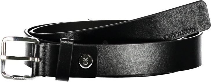 Calvin Klein CALVIN KLEIN BLACK MĘSKI SKÓRZANY PASEK 105