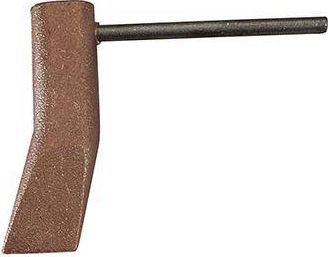 GCE Grot lutowniczy miedziany, w formie młotka, z trzpieniem żelaznym, prosty, do rękoj. palnika propan.250g GCE