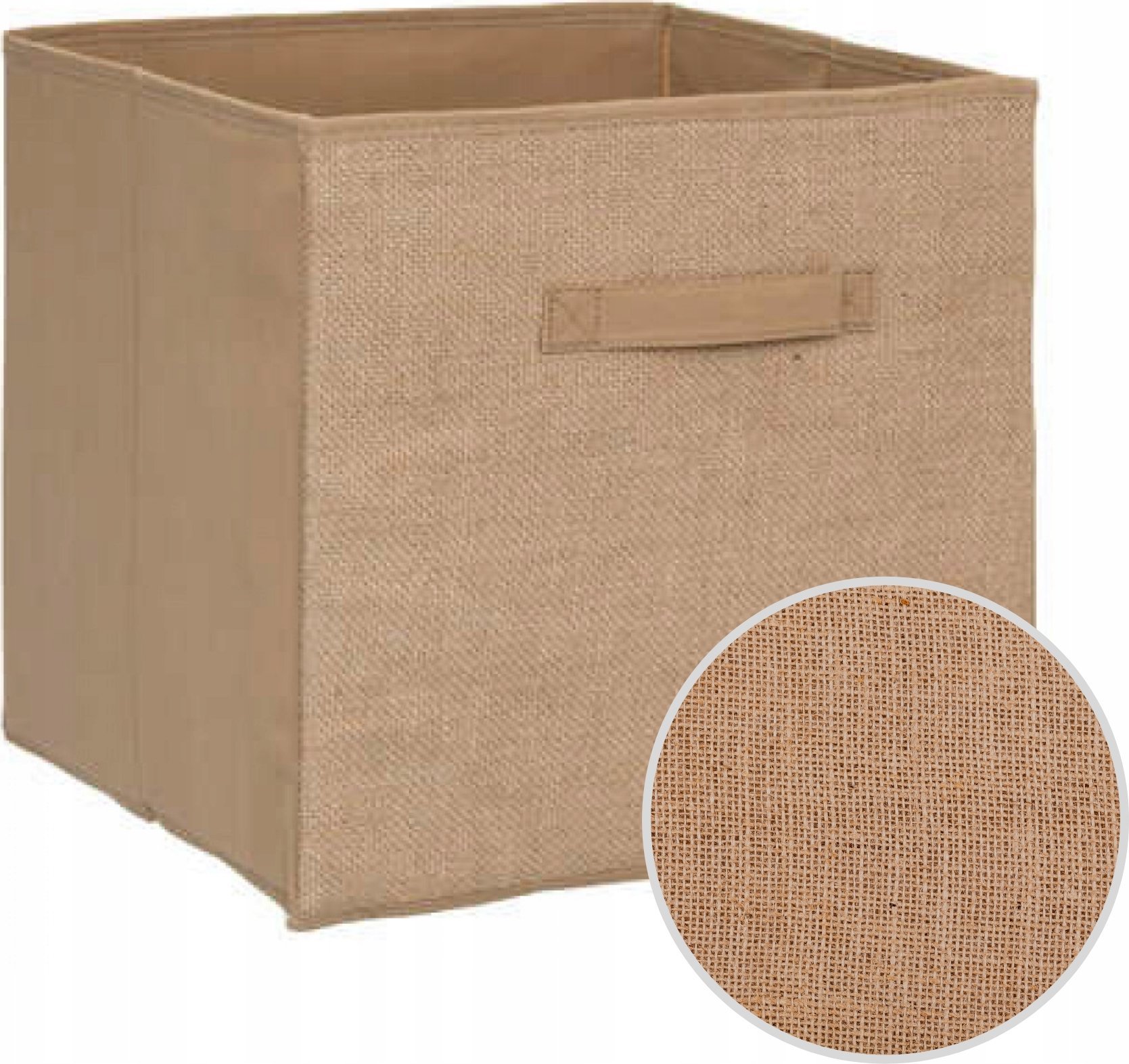 5five Pojemnik do przechowywania HESSIAN, składany, 31 x 31 cm