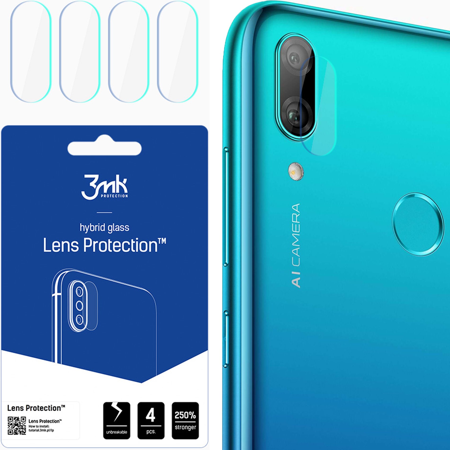 HUAWEI Y7 2019 - 3MK LENS PROTECTION