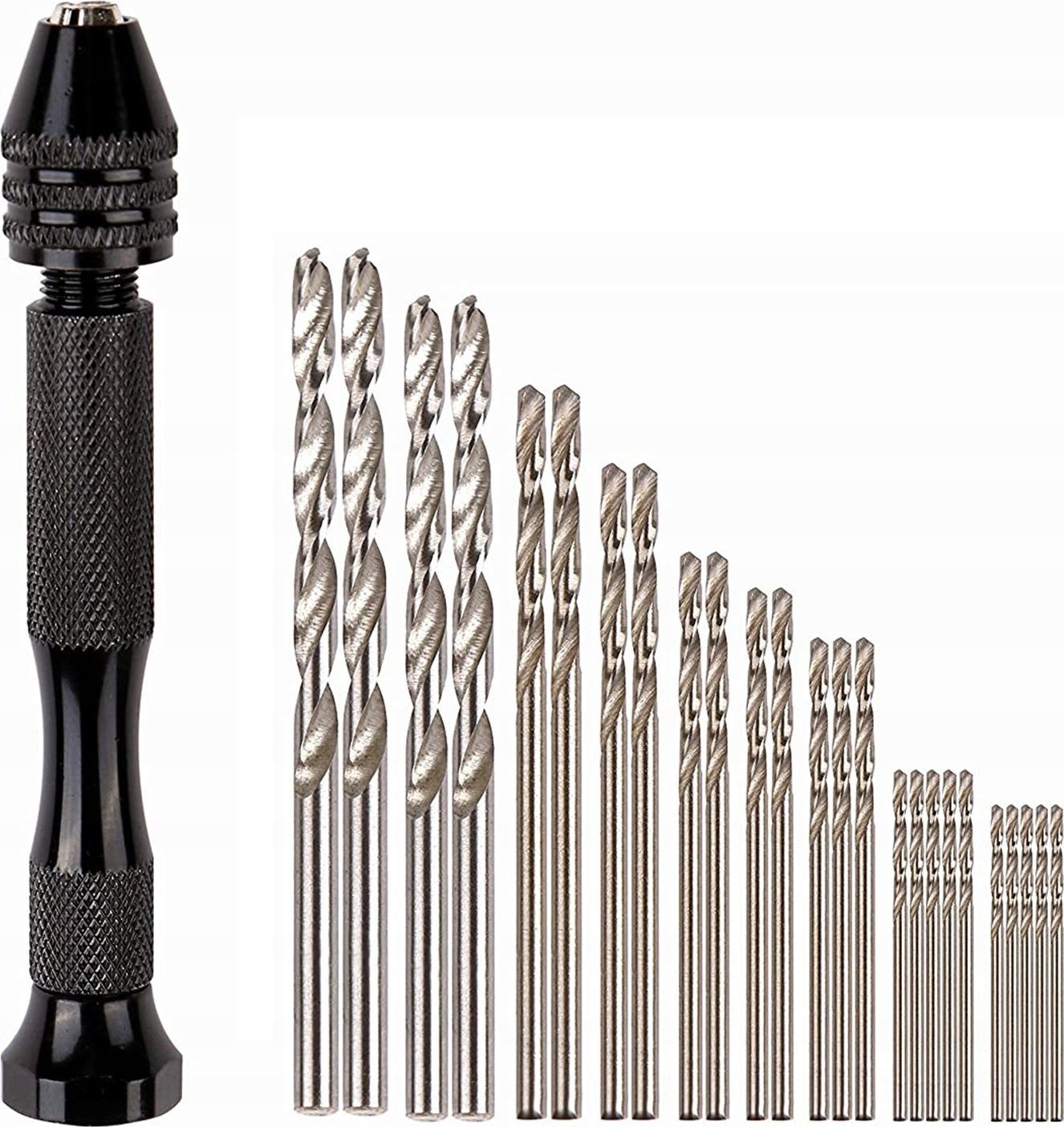 Falon-Tech Precyzyjna mini wiertarka ręczna, wiertła 0.5-3mm