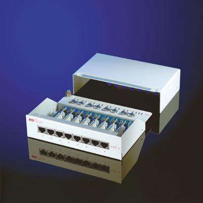 Roline Patch Panel, STP, Kat.5e, 8xRJ-45, ekranowany (26.11.0304)