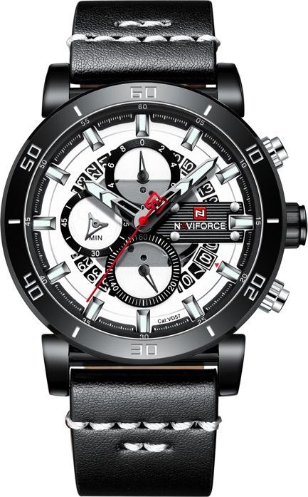 Zegarek Naviforce Zegarek NAVIFORCE - NF9131 (zn086a) black/w. + BOX uniwersalny