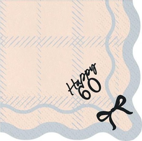 Serwetki Happy 60 33x33cm 12szt