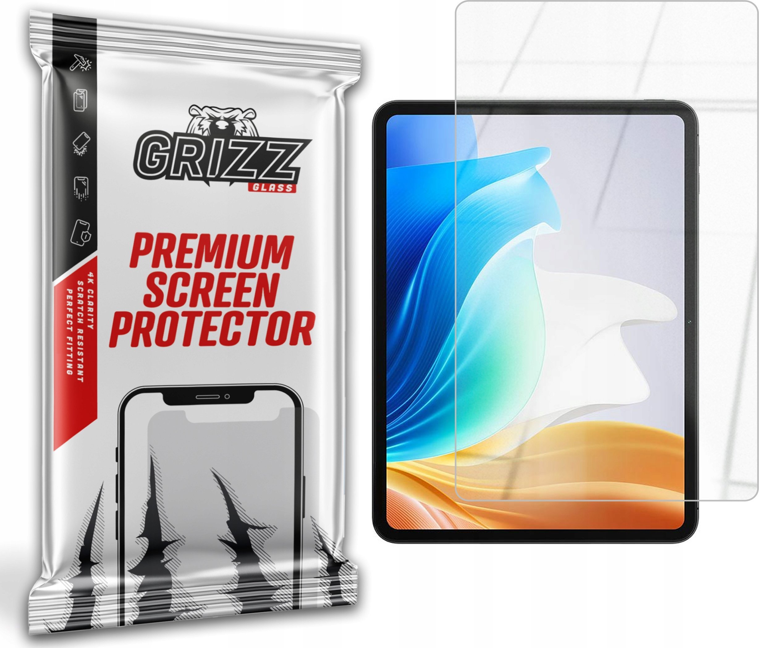 GrizzGlass Szkło hybrydowe GrizzGlass HybridGlass do Oppo Pad Neo