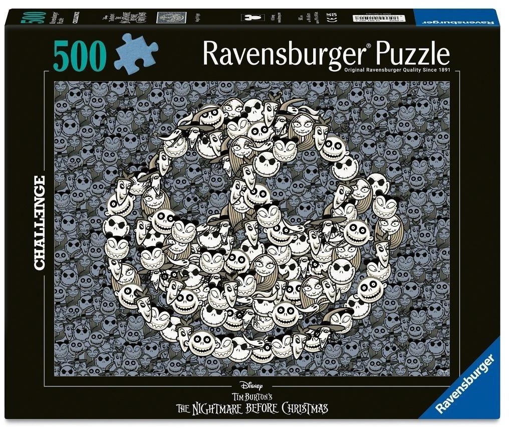 Puzzle 2D: Nightmare Before Christmas 500el