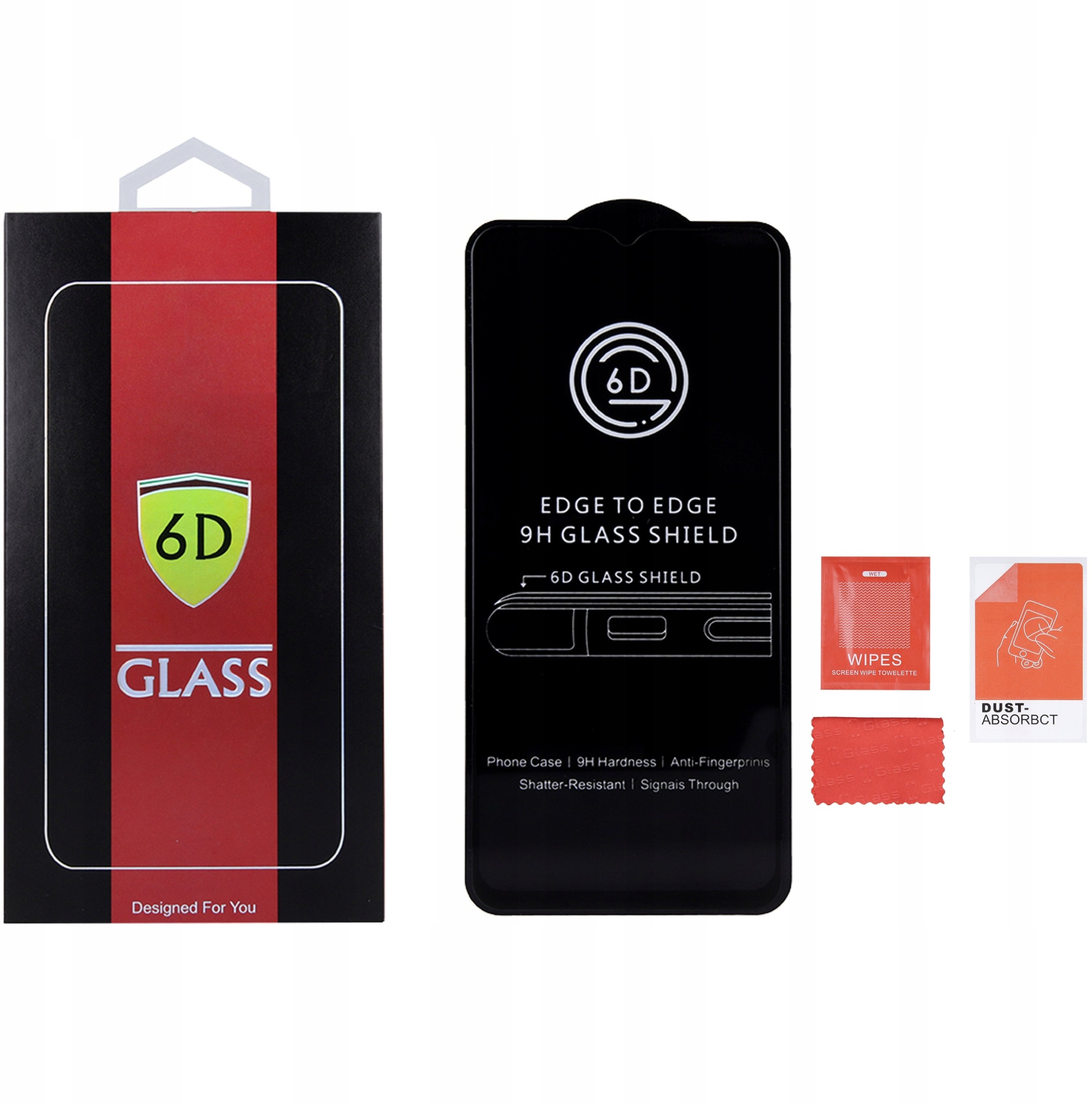 Szkło hartowane 6D do iPhone 17 Pro Max