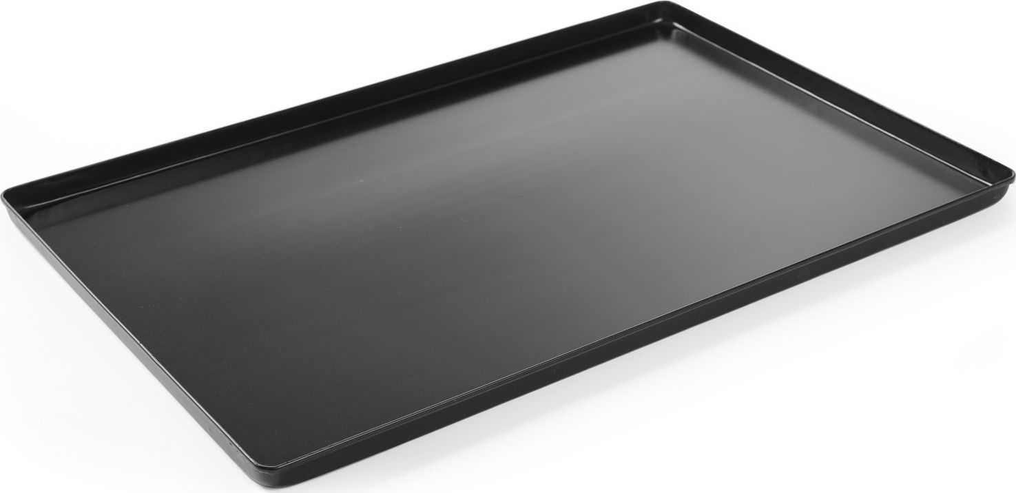 Hendi Taca tacka cukiernicza ekspozycyjna czarna 600x400x(H)20mm