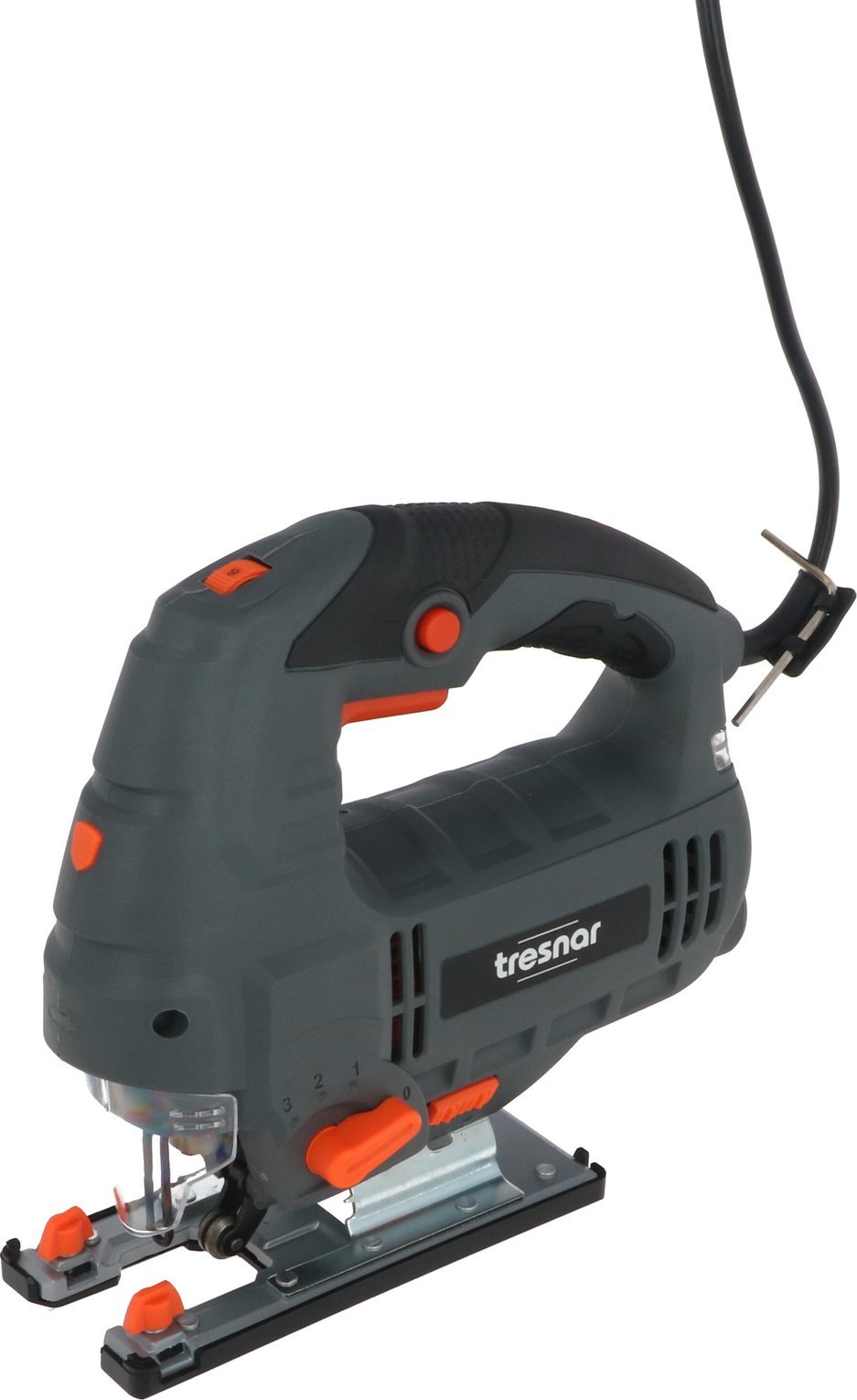 Tresnar TRESNAR wyrzynarka 800W, uchwyt T, 0-3000rpm, podrzynanie, funkcja wydmuchu one size